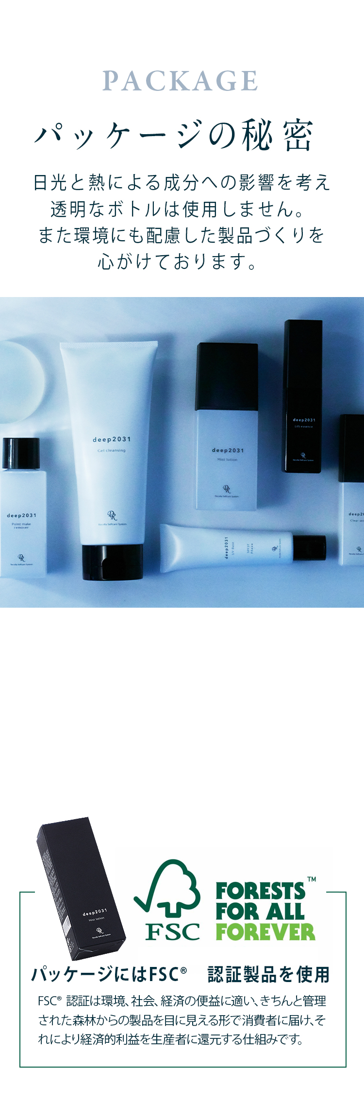 パッケージの秘密